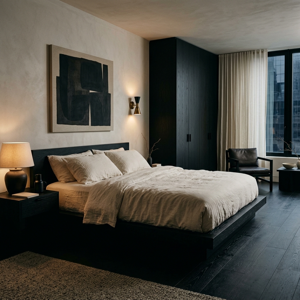 Maison Noir hotel room mockup